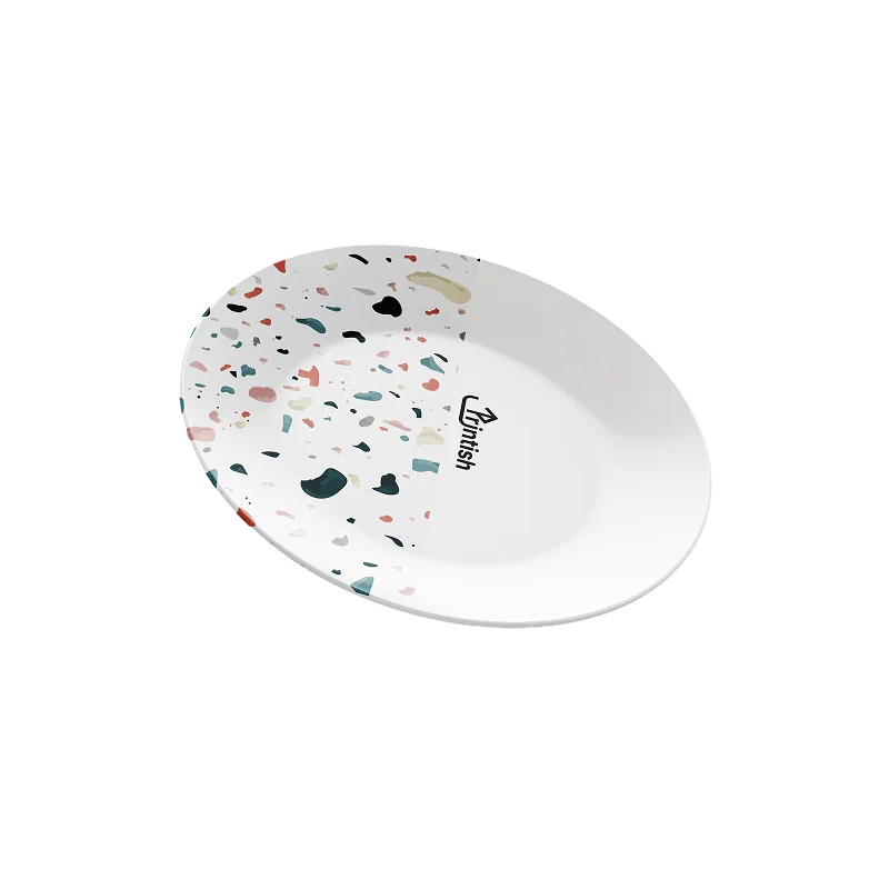 Custom Ceramic Plastic Paper Plate Printing in Pakistan