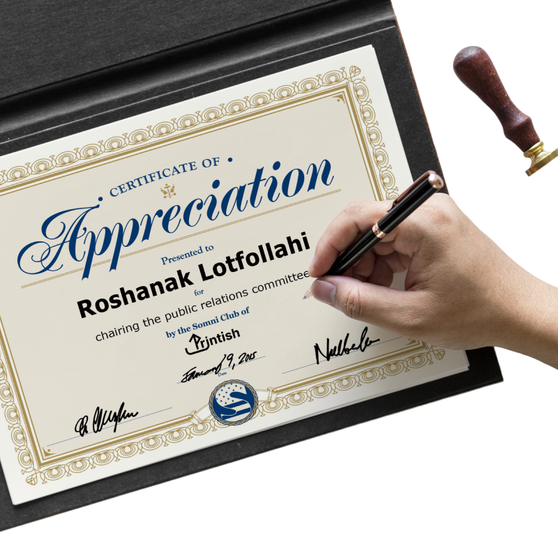 Custom Certificate Printing in Pakistan